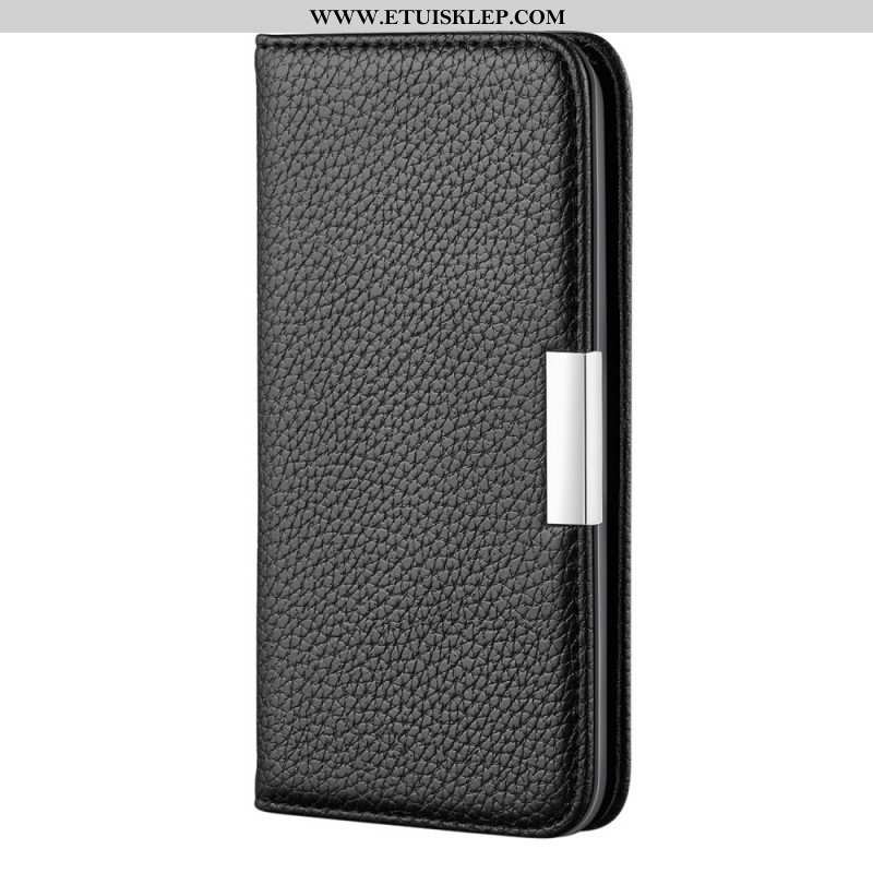 Etui Na Telefon do Samsung Galaxy S22 5G Etui Folio Liczi Ze Sztucznej Skóry Ultra Szykowny